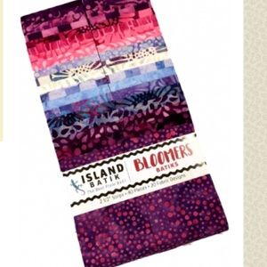 Bloomers Cotton Fabric Strip Set Batiks